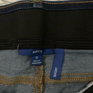 Apt 9 shorts with tummy control.